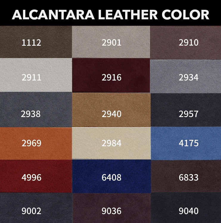 Alcantara Leather Colour-min