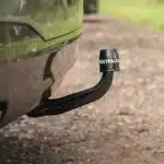 towbar installed on car