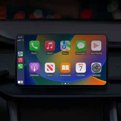 Apple CarPlay shaded